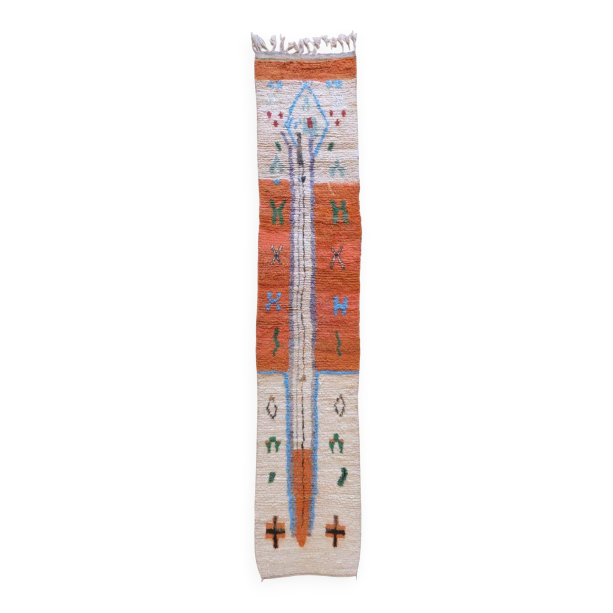 Tapis de couloir Berbère - 80 x 398 cm