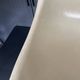 Eames lounge chair white fibre parchment base cat’s cradle Herman Miller