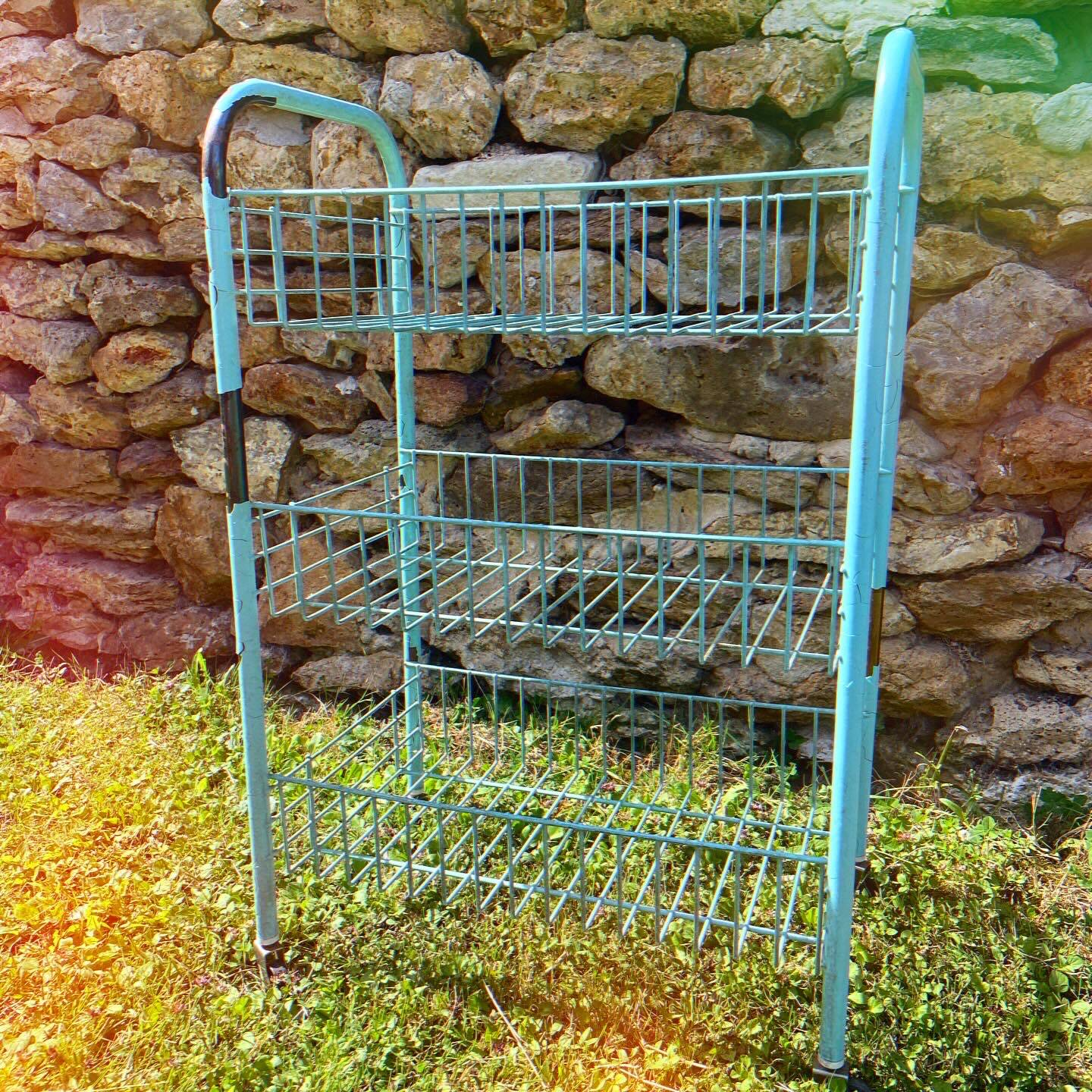 Vintage rolling trolley