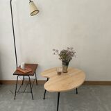 Table basse bi matière