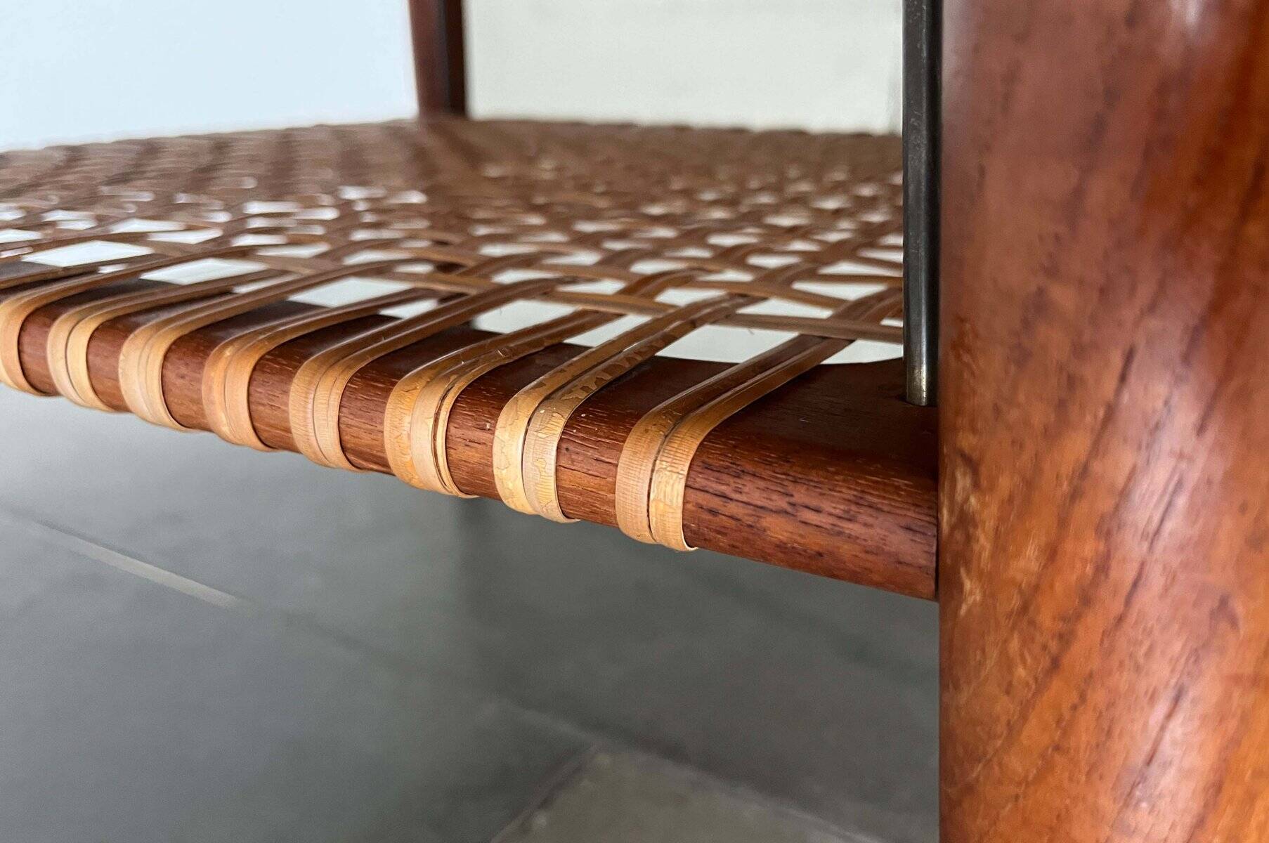 Mid-century modern Danish teak coffee table from the 1960s.
