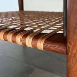 Mid-century modern Danish teak coffee table from the 1960s.