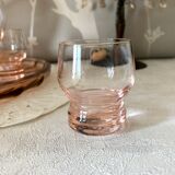 Liqueur service of the crystal factory hartzvillier france handmade 6 pieces