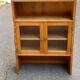 Vitrine scandinave en bois 1970