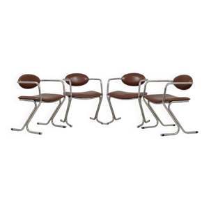 4 fauteuils italiens,