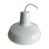 Suspension bowl enamelled white