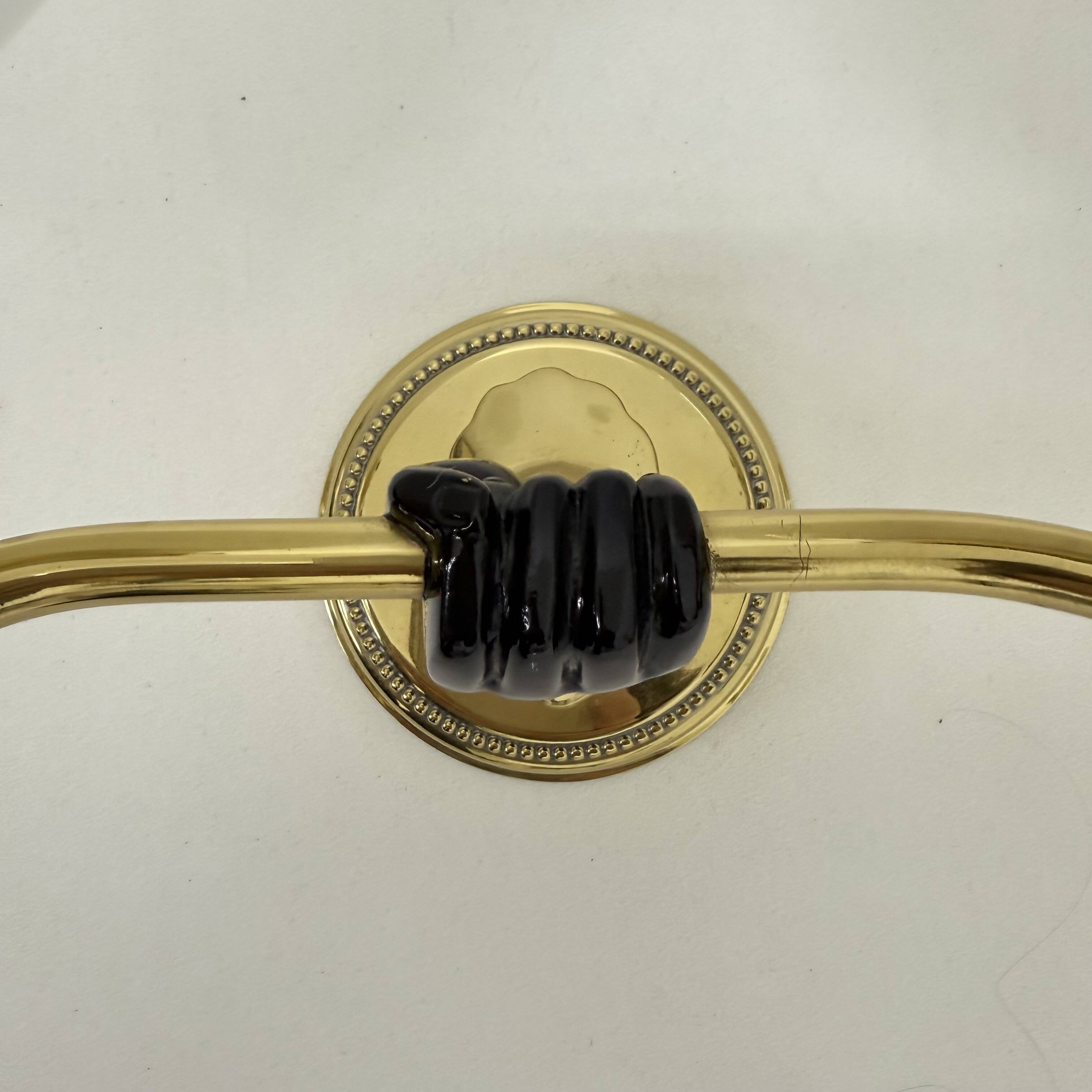 Brass Sconces by Vereinigte Werkstätten München 1970s