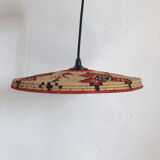 Suspension ethnic plateau chiné