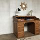 American solid solid oak cylinder desk from 1930