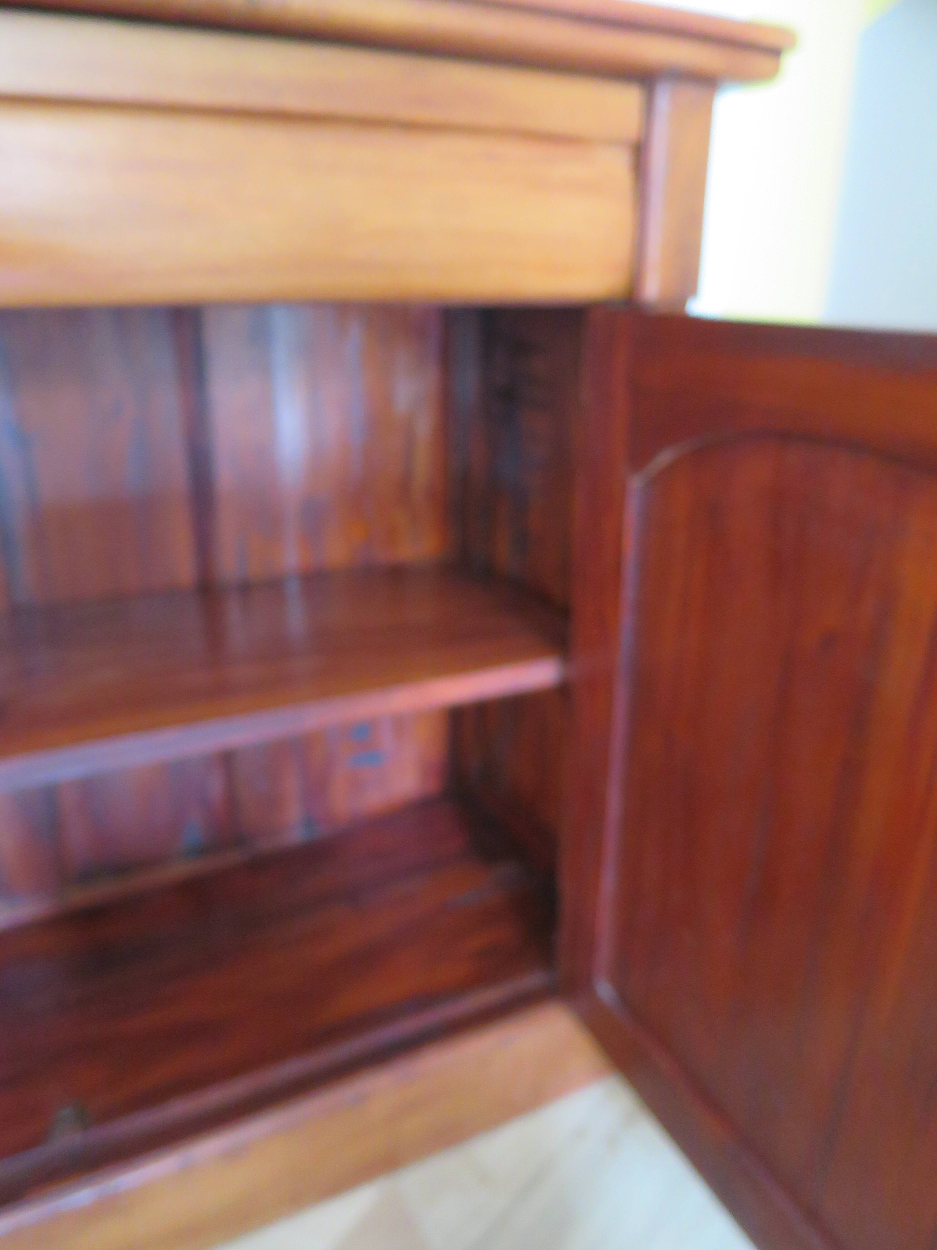 Rare mahogany buffet 2 doors-2 drawers - English style - Sideboard -Kareen Mausfield