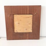 Solid wood mirror 1960