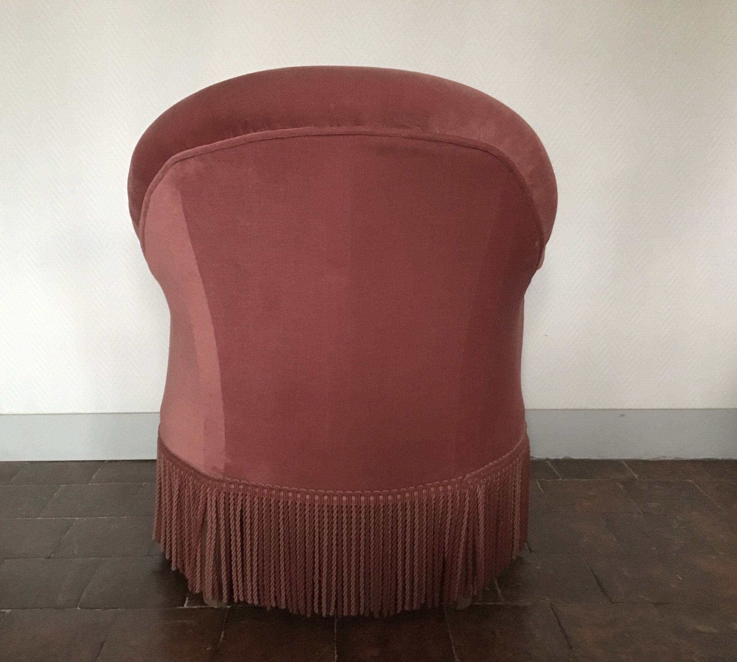 Fauteuil crapaud style Napoléon III