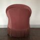 Fauteuil crapaud style Napoléon III