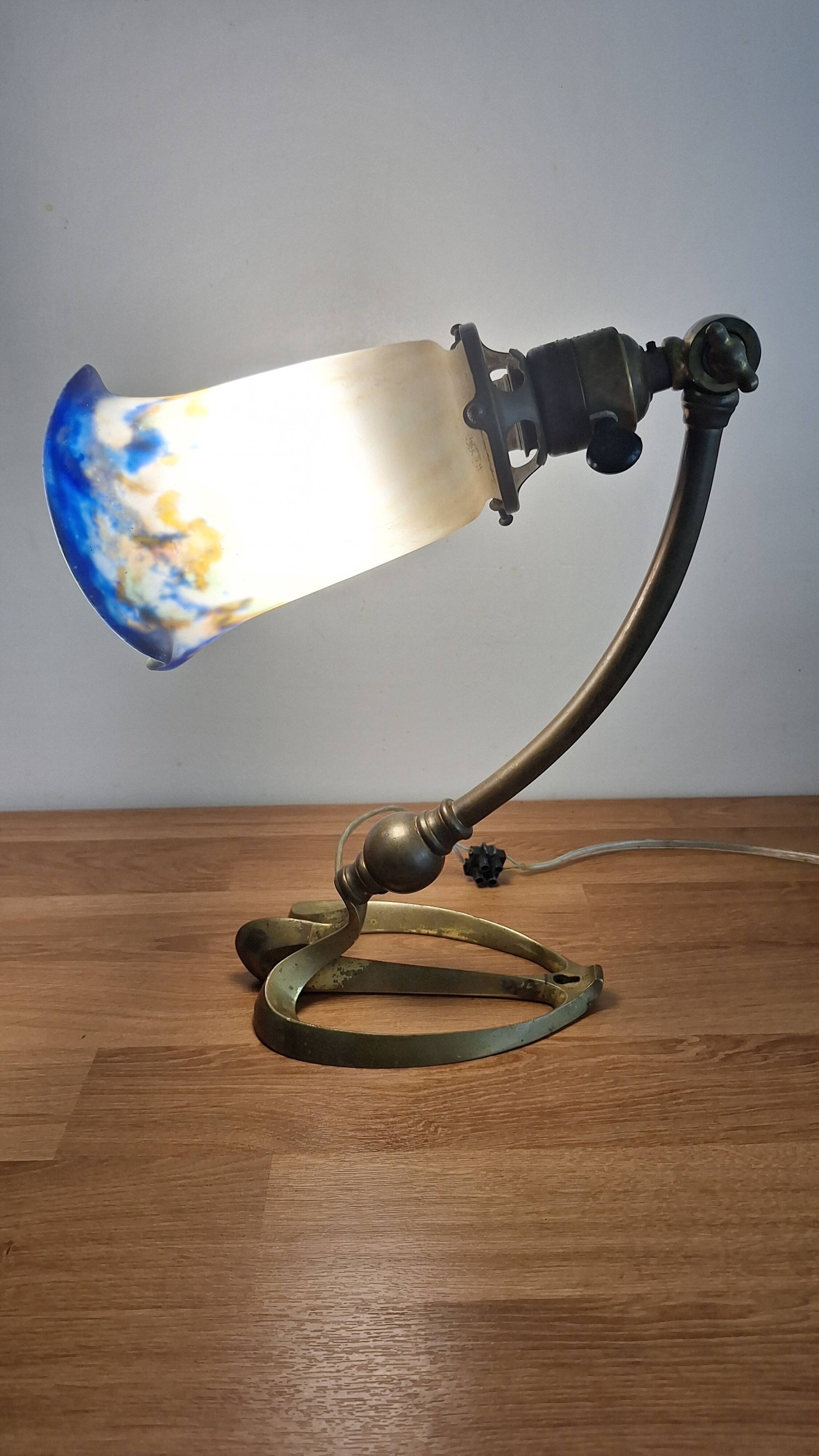 Lampe de bureau Muller frère
