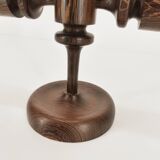 Brutalist candlestick 3 lights 1960