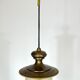 Mid-century Lumi Milano brass pendant light from 50s