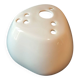 Flower holder in porcelain Virebent by Pierre Lèbe, 1960s