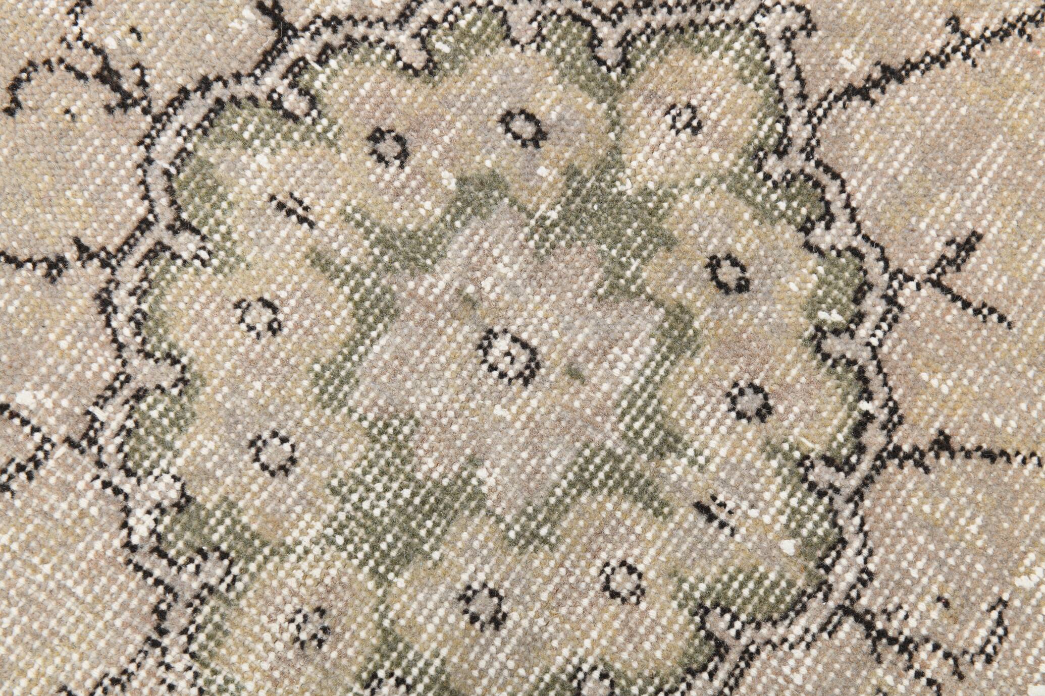 6x10 Rug For Bedroom Brown Beige Oriental Vintage Area Rug, 180x297Cm SK 1708