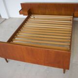 Danish Vintage Teak 'Floating' Bed, 1960s.