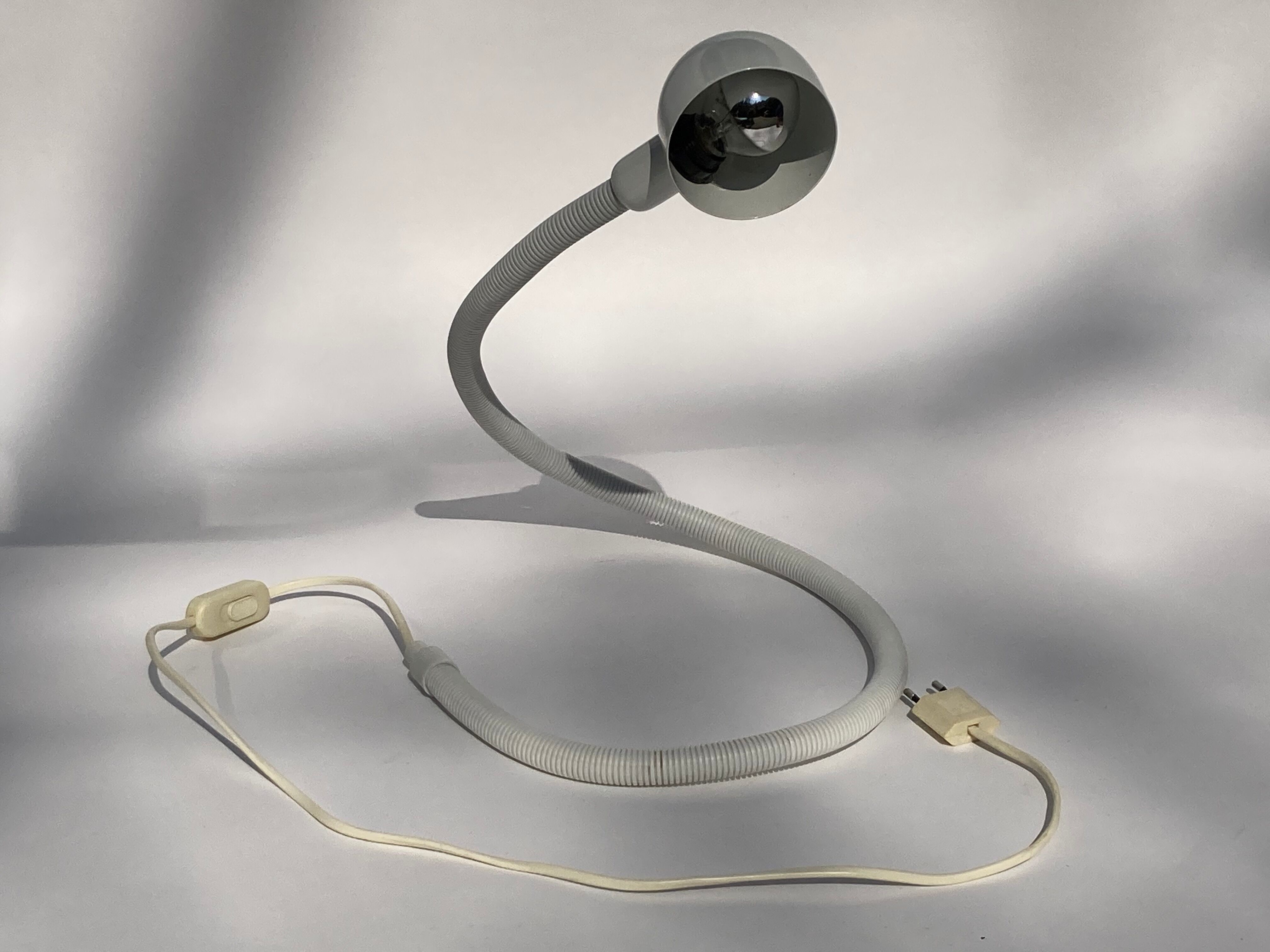 Dutch snake serpent lamp 1980s