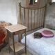 Brass bed