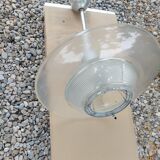 Holophane art deco glass pendant light