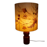 Lampe vintage à fleur