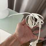 Vintage IKEA FADO Style Handmade Opaline Glass Table Lamp