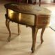 Florentine wooden side table - small coffee table - made in Italy - Vintage