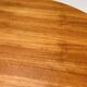 Table ronde scandinave en teck, 1960