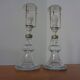 Glass table lamps by Michael Bang for Holmegaard, 1970s, set of 2.