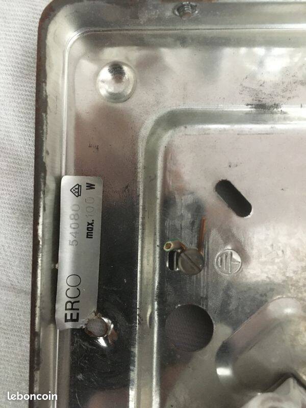 Wall Light in Glass by Erco Leuchten