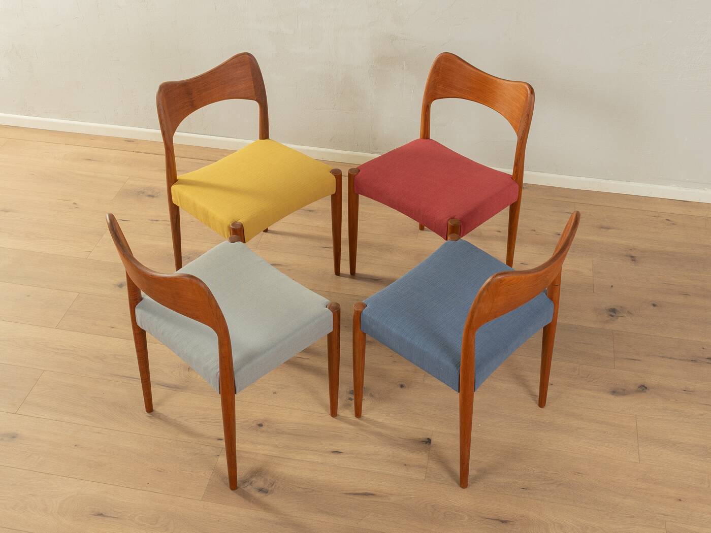 1960s Dining Chairs, Arne Hovmand Olsen
