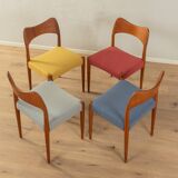 1960s Dining Chairs, Arne Hovmand Olsen