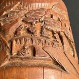 Porte-pinceaux bois lettrés immortels pins