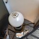 Lampe design , vintage, en cristal de daum et plexiglass, fonctionne - excellent état-