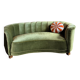 Canape banane danois velours vert