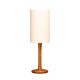 Scandinavian Modern Large Table or Floor Lamp solid Teak for Dyrlund, 1970s