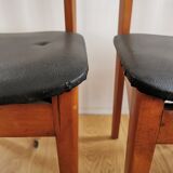 Set 5 vintage Scandinavian chairs