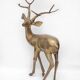 Cerf laiton vintage xxl