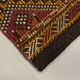 Old Turkish narrow Kilim Runner 314x64 cm, shabby chic, vintage kelim Red Black
