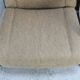 Modernist armchair. Wool, wood and steel. Circa 1970