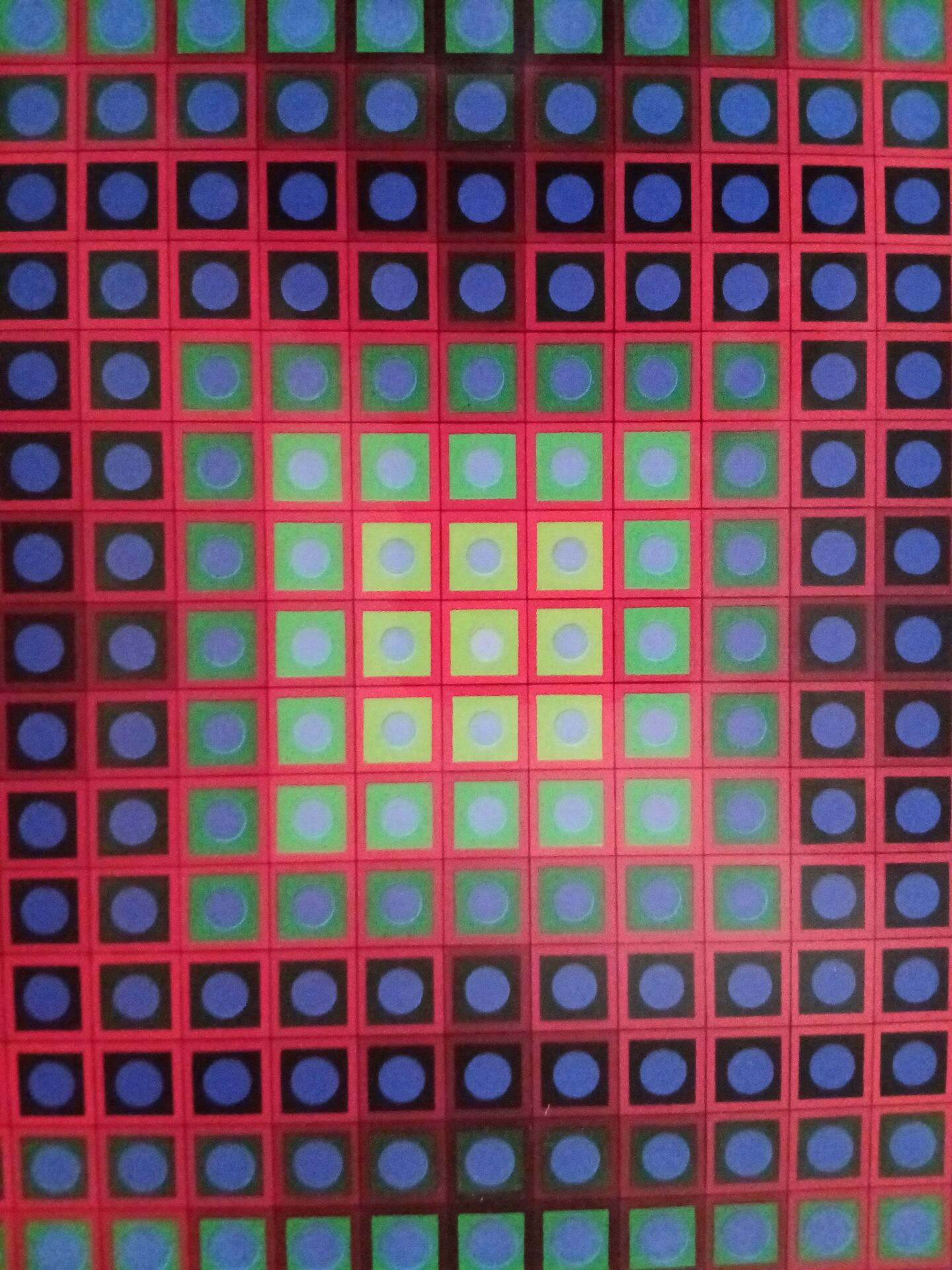 Victor Vasarely Sérigraphie op art Éditions du Griffon