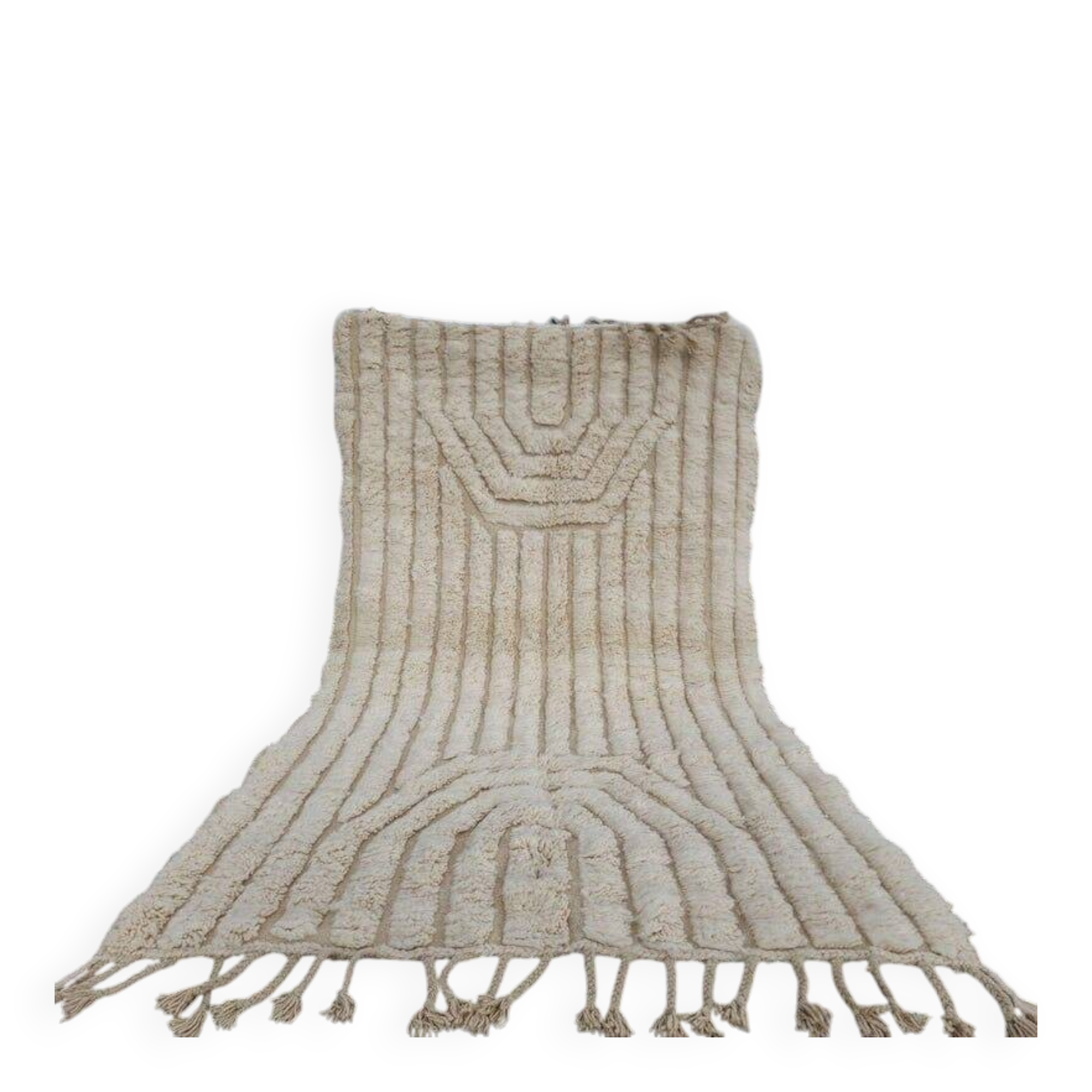 Handmade pure wool rug, size 150 x 250 cm.
