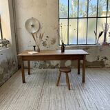 Table de ferme en cerisier