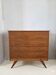 Vintage chest of drawers, compass legs