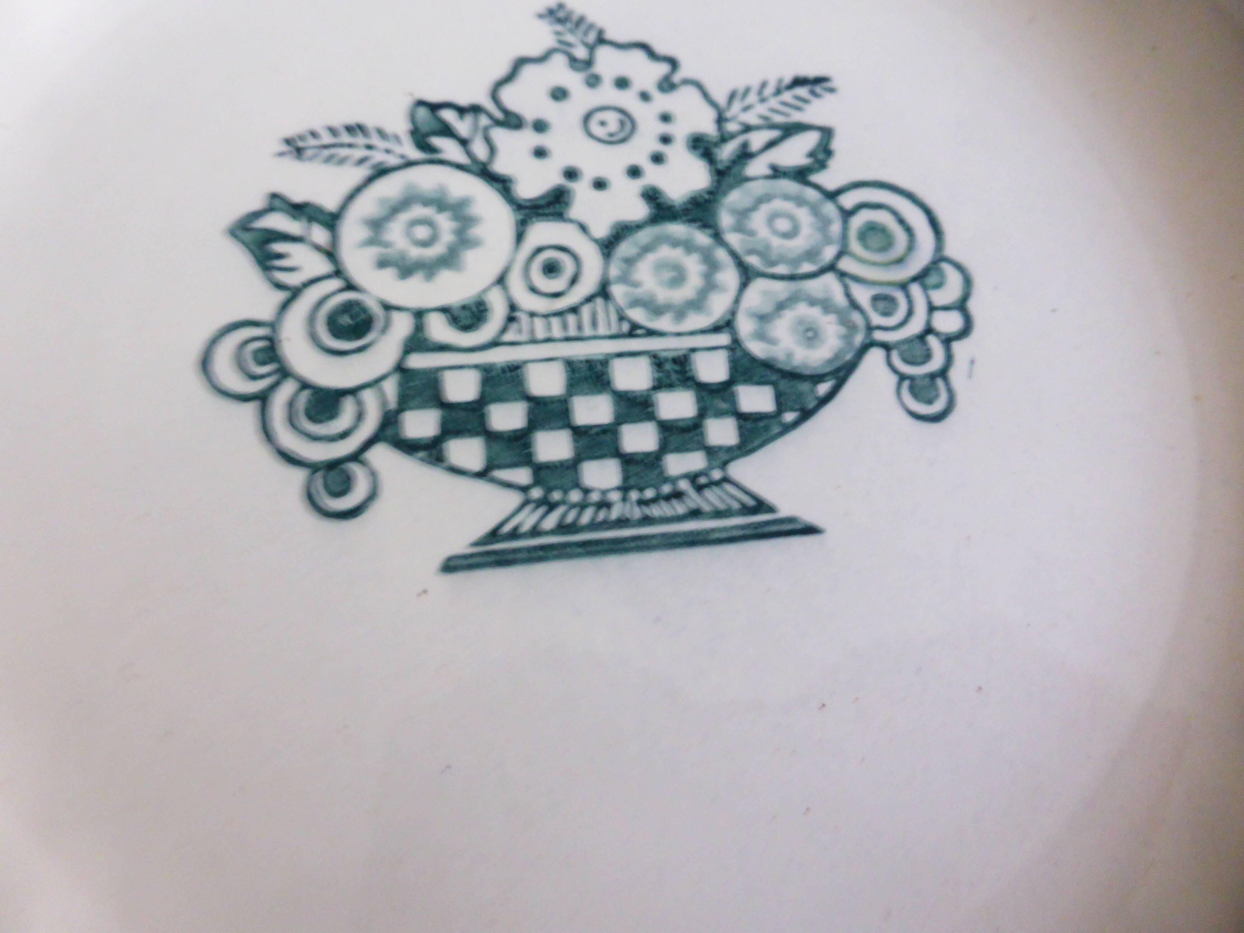 Dessert plate from St Amand 221205