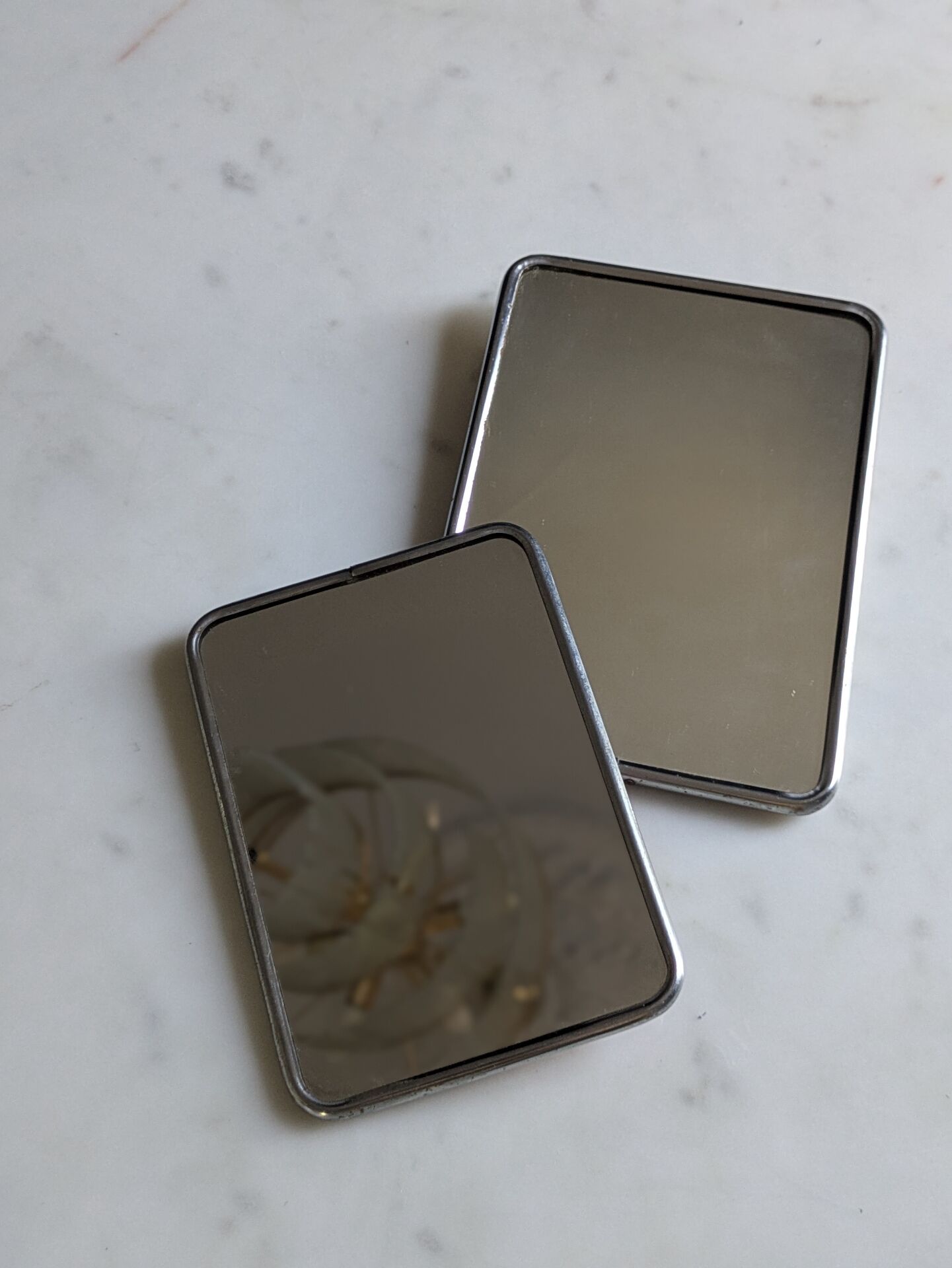 Duo de miroirs Barbier vintage 50/60