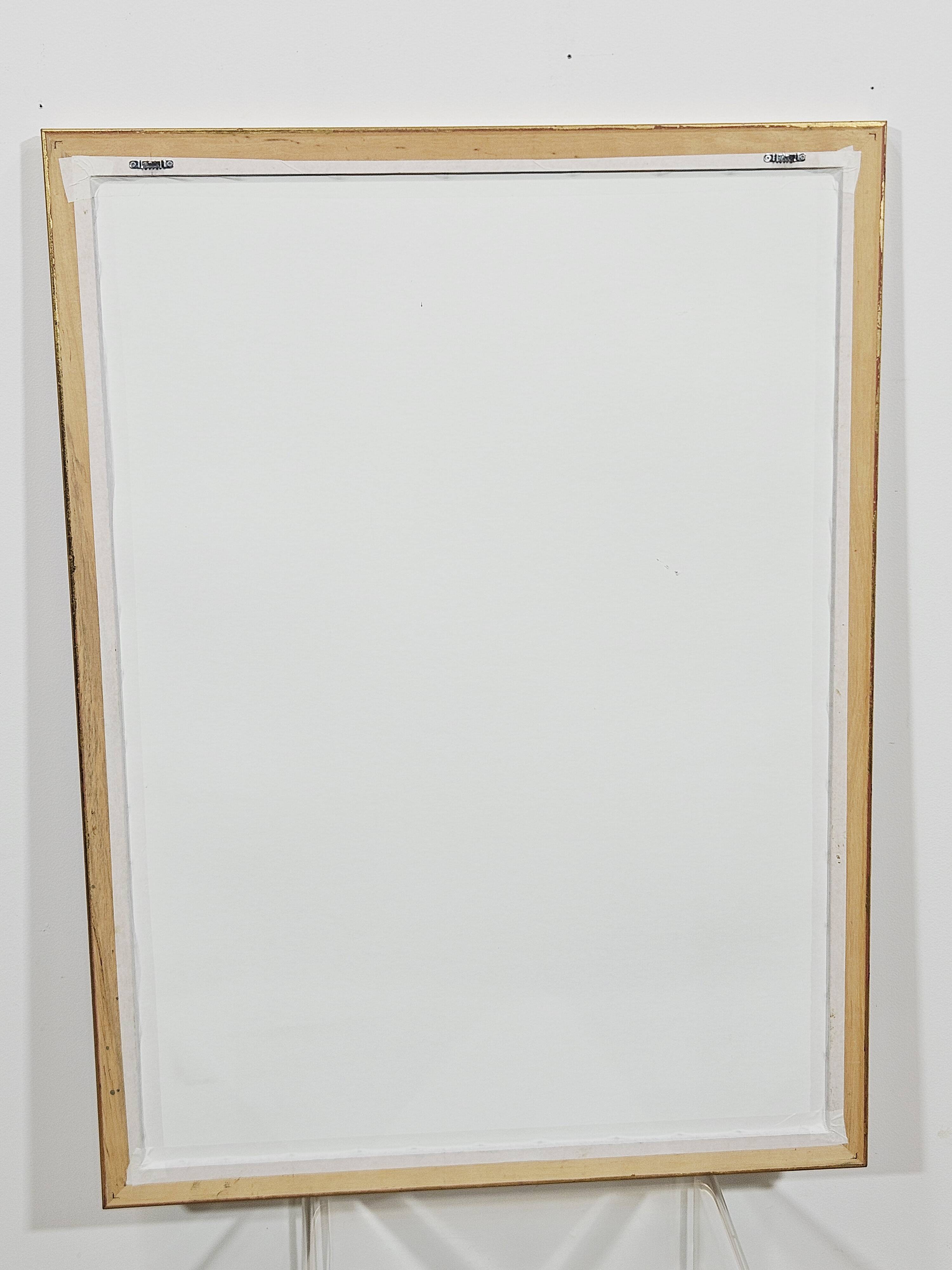 Lithograph Melancholy 109cm x 81cm, aut. B. Bruni, Edition Volker Huber