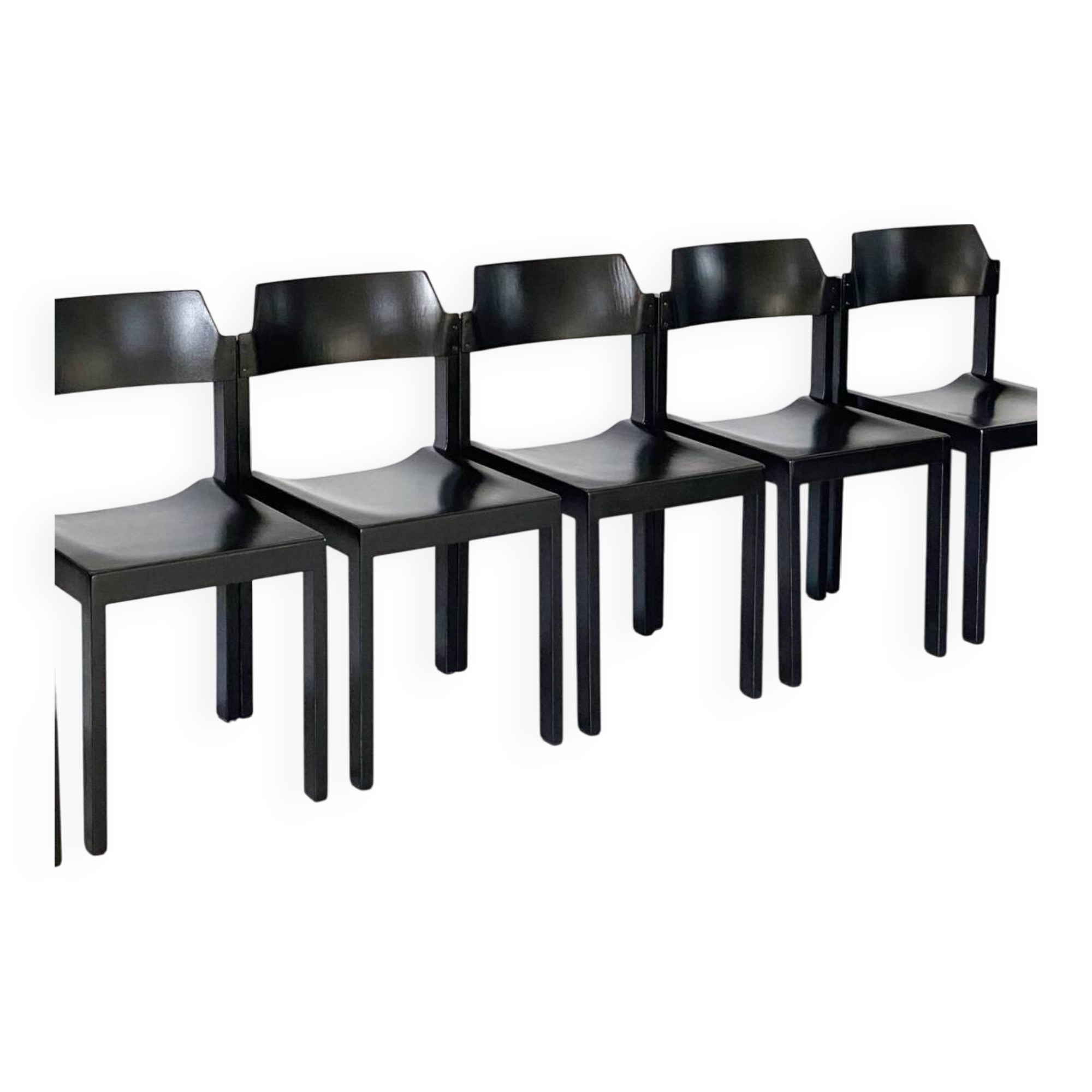 6 Schlapp-Möbel chairs